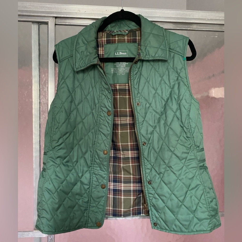 LL Bean Quilted Vest